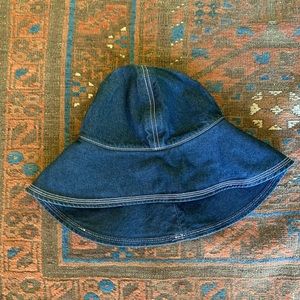 Rudy Jude denim sun hat. Adult Sou’Wester!